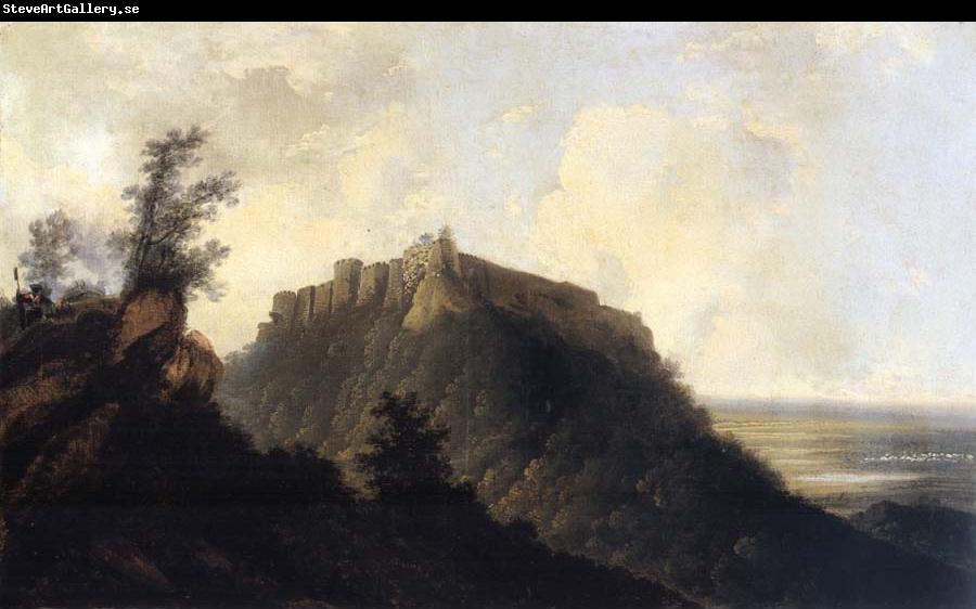 unknow artist View of the Fort of Bidjeur